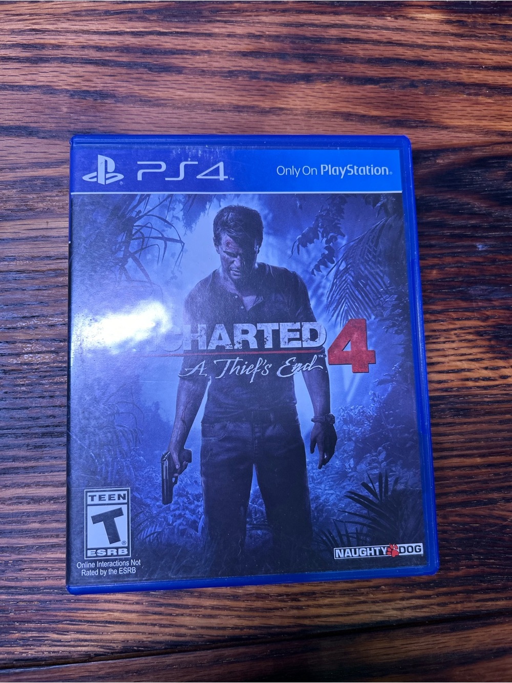 Sony PS4 - Uncharted 4: A Thief's End (Blue Case)
